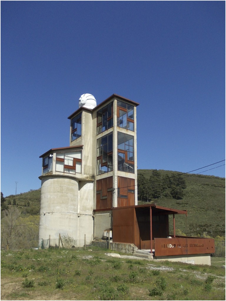 Observatorio astron&oacute;mico en las antiguas instalaciones de Minas de San Cebri&aacute;n, San Cebri&aacute;n de Mud&aacute;, Palencia, 2013