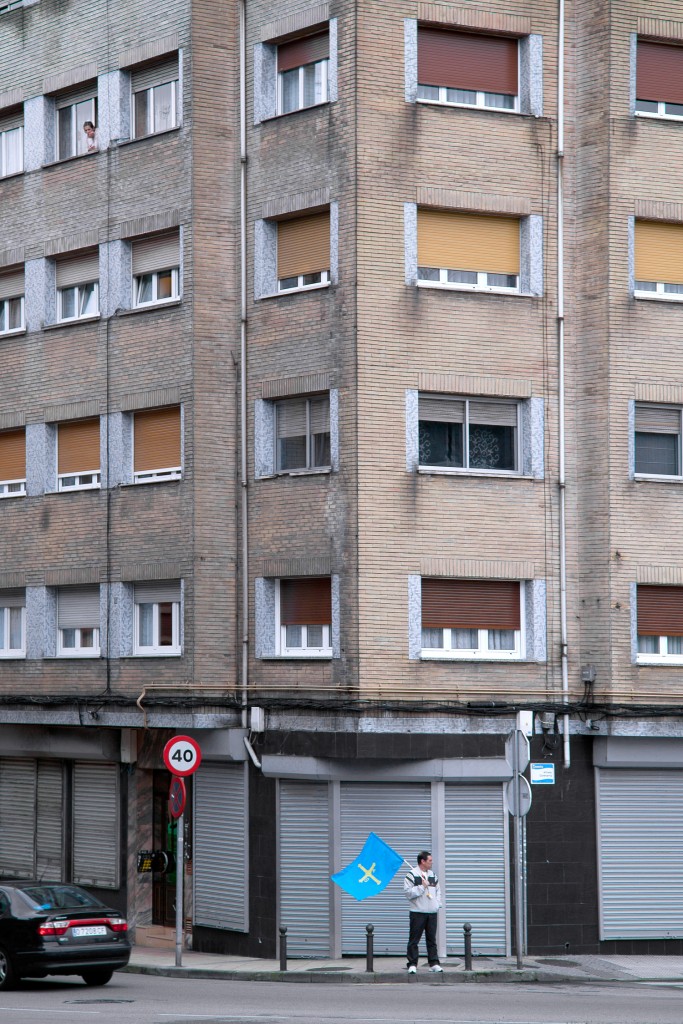 Huelga general de las cuencas mineras. Sama de Langreo. Asturias. 18 Junio 2012