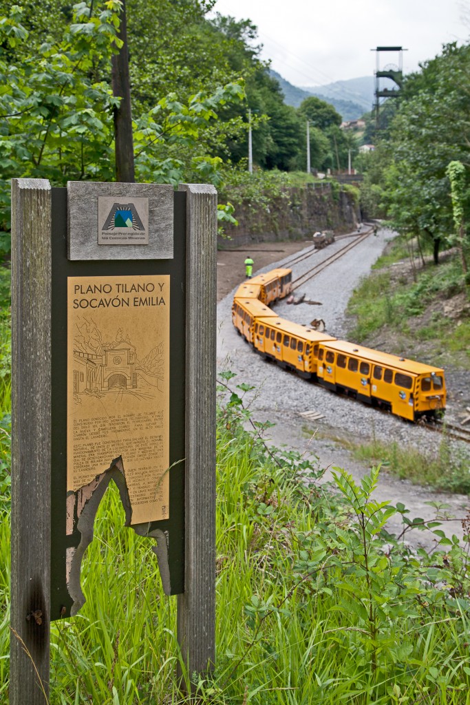Plano Tilano y socavon Emilia. Ecomuseo Valle del Samuño. Langreo. Asturias  2012