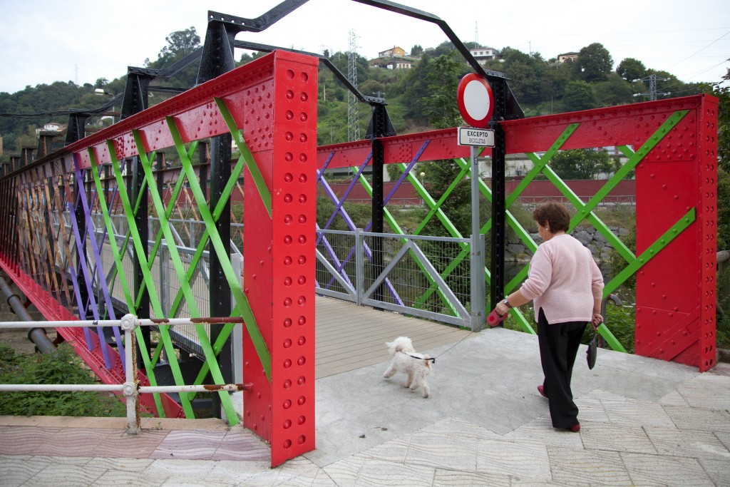 Restauración del puente de la Maquinilla. Langreo. Asturias 2011