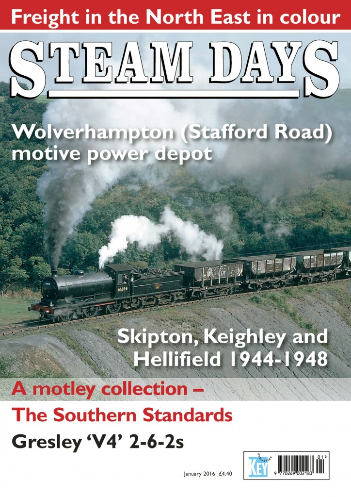 Portada de la revista Steam Days . Enero 2016