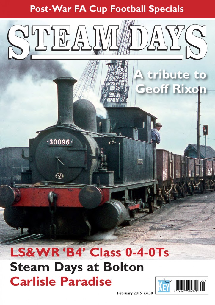 Portada de la revista Steam Days. Febrero 2015