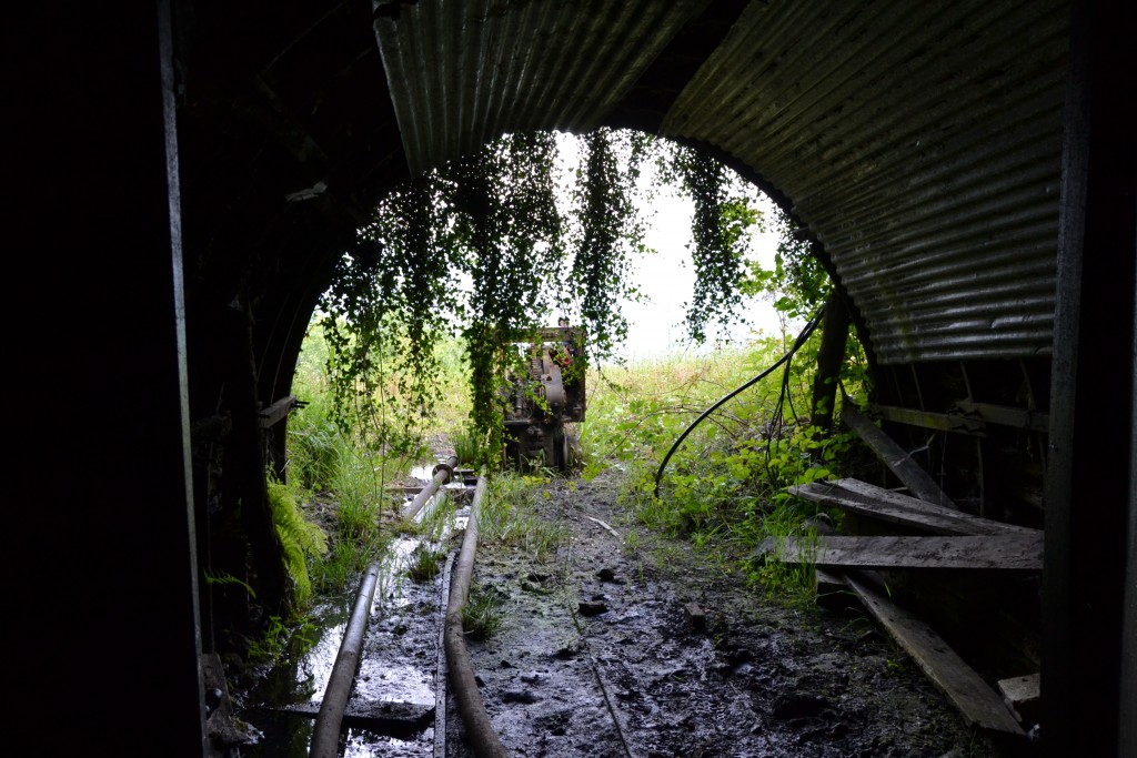 Instalaciones abandonadas de Minas del Principado. Alto del Rasón. Aller. Asturias 2014