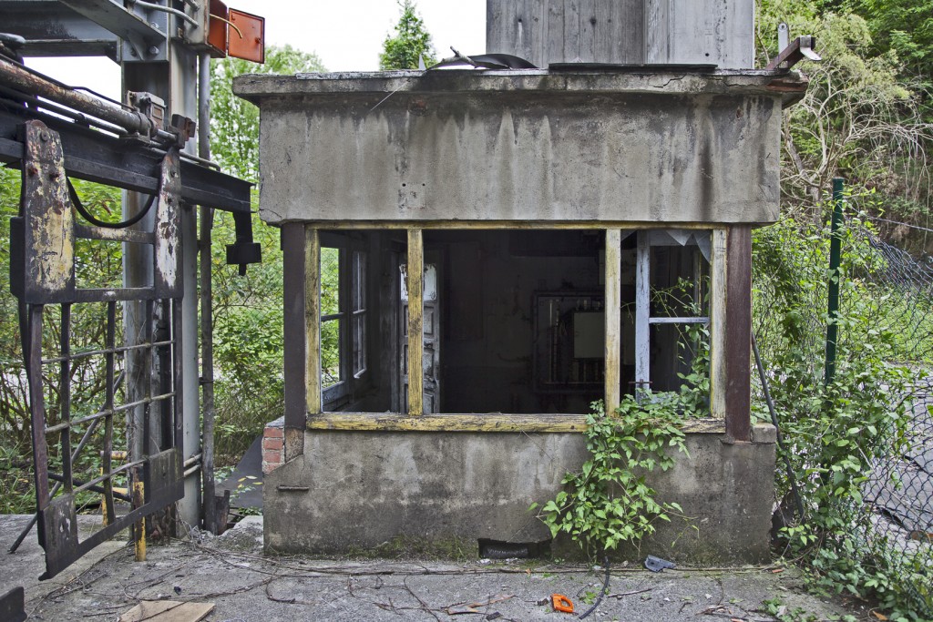 Instalaciones abandonadas de Minas de Figaredo, Mieres, Asturias. A&ntilde;o 2013.