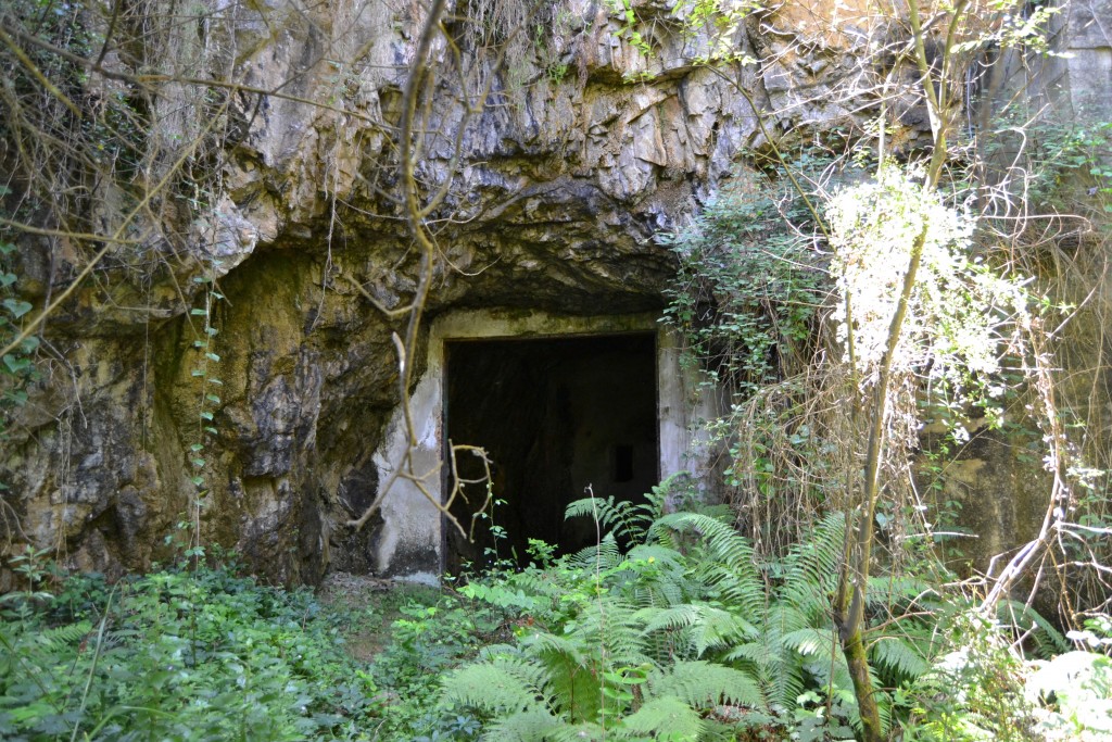 Mina Vulcano. Explotación de fluorita. Ribadesella. Asturias 2015