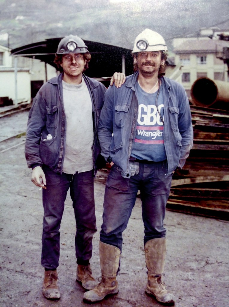 Mineros de el Pozo Entrego. S.M.R.A. Asturias 1992