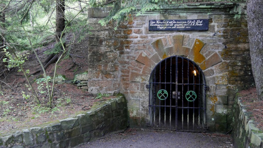 Bocamina del Museo Minero de las Minas de Rammelsberg. Goslar Alemania 2014