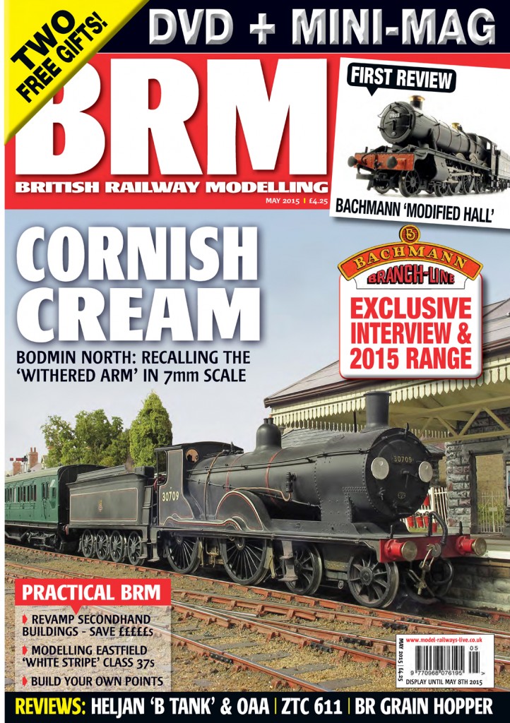 Portada de la revista British Railway Modelling. Mayo 2015
