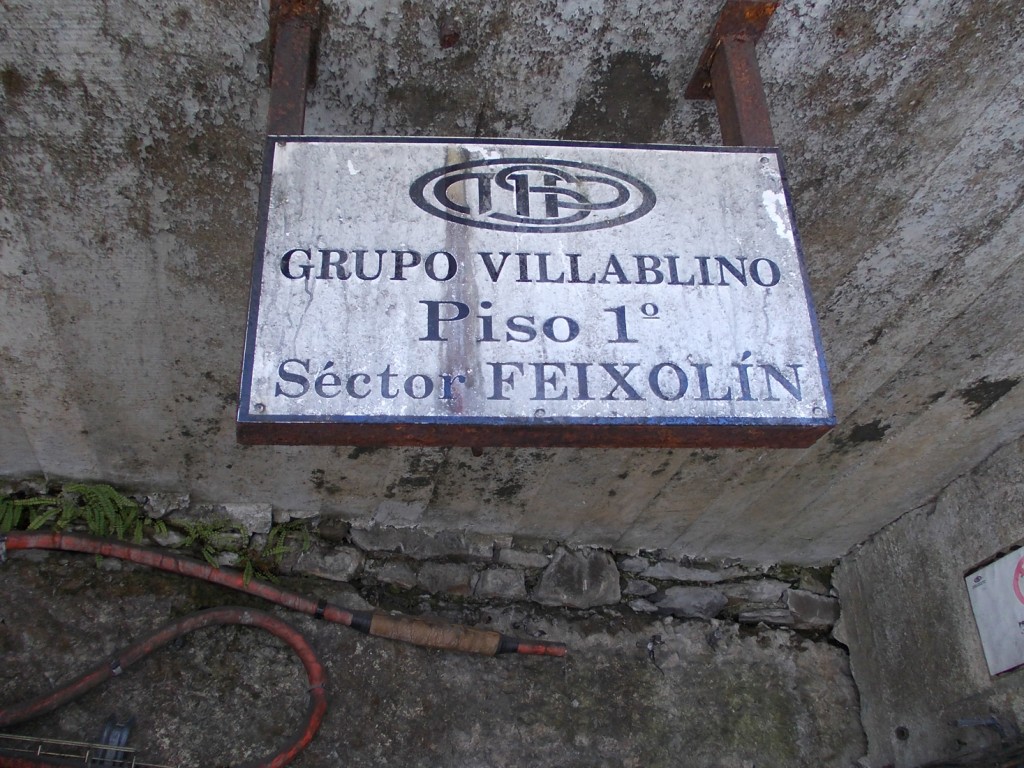 Piso 1º de la Mina del Grupo Feixolín. Orallo. Villablino. León 2013