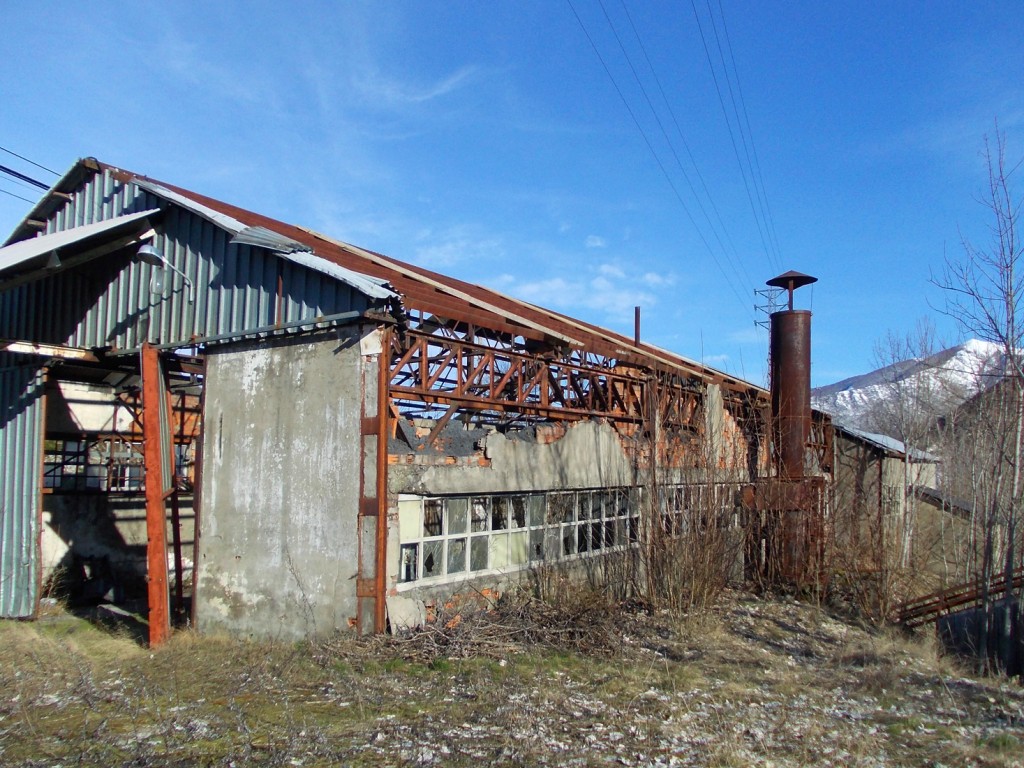 Instalaciones abandonadas del Grupo Bolsada de la Minero Siderúrgica de Ponferrada. Caboalles de Abajo. Villablino. Leon 2013