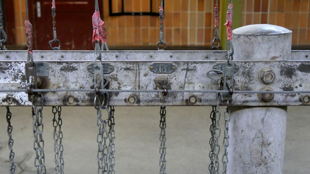 Casa de Aseos de el Museo Minero de las Minas de Rammelsberg. Goslar Alemania 2014