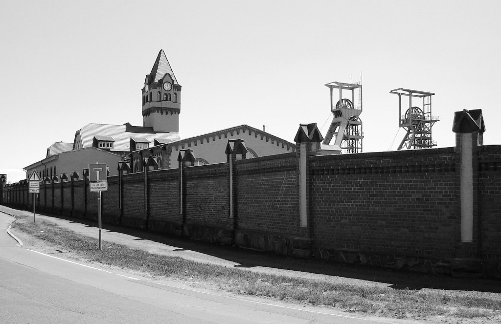 Mina de potasa de Bleicherode Öst, en Alemania del Este. Distrito de Nordhausen, Thuringia. Año 2009.