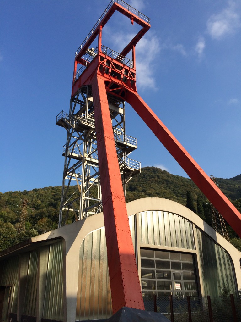 Castillete del Pozo San José. Turón. Mieres. Asturias 2015
