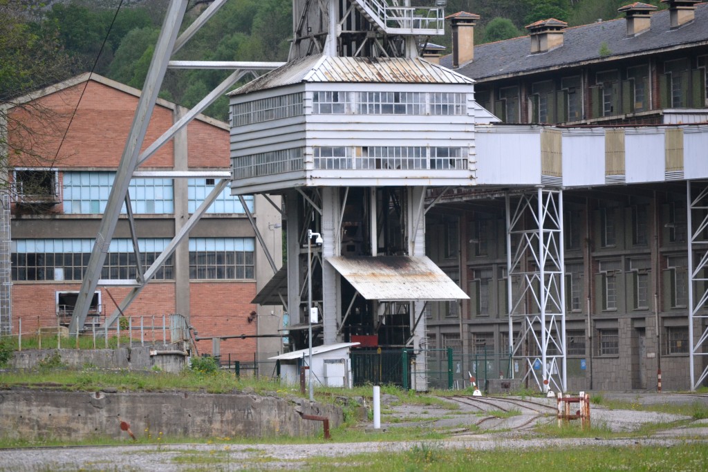 Embarque. Pozo Montsacro. Morcin. Asturias. 2016
