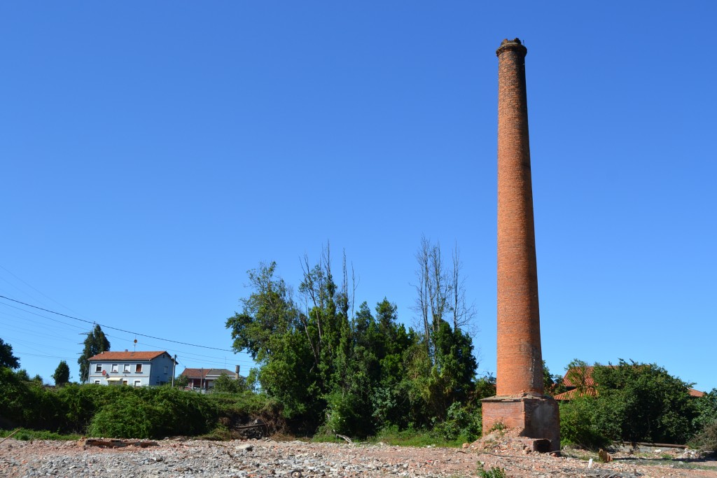 Chimenea de Mina La Camocha. Gijón. Asturias 2013