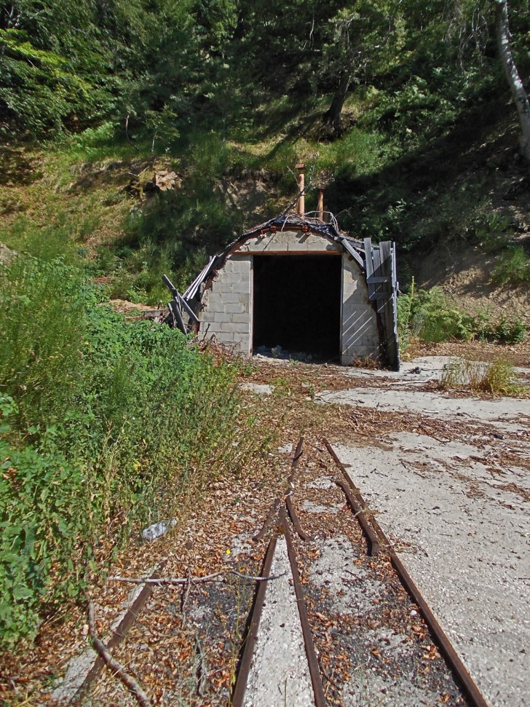 Bocamina del nivel III, del Grupo Monasterio, de Antracitas de Velilla. Velilla del Río Carrión. Palencia 2013