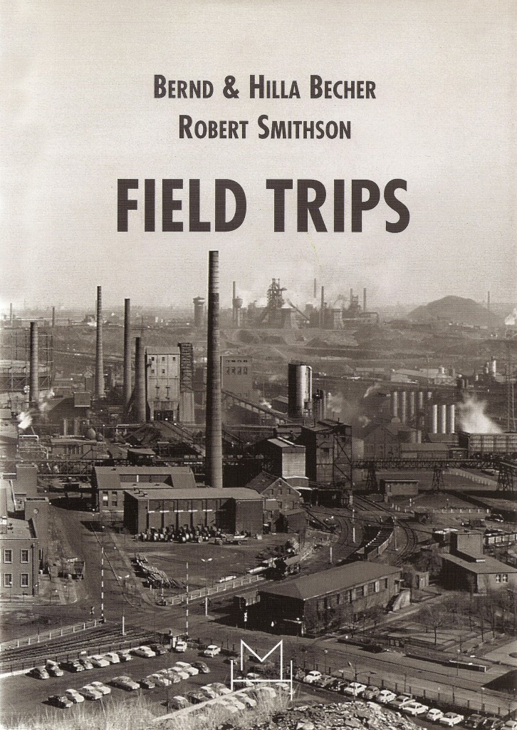 Portada del libro Field Trips, de Bernd y Hilla Becher y Robert Smithson. Italia 2002