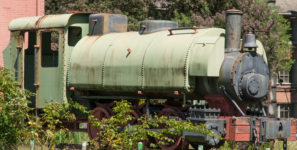 Locomotora SIA 3. Pozo San Jorge. Caborana. Aller. Asturias 2012