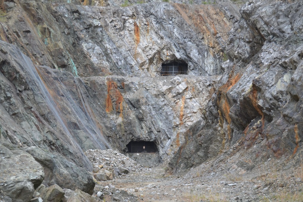 Mina de oro de Carlés. Salas. Asturias 2016