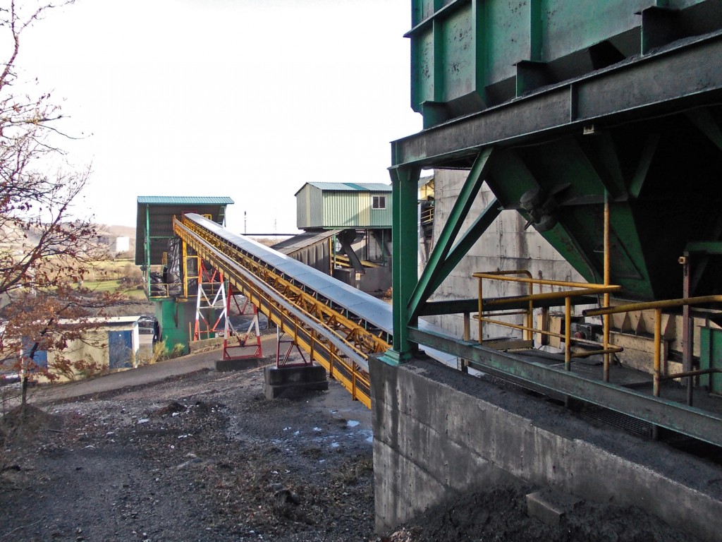 Lavadero de Valdelabarcena, de Antracitas de Velilla. Velilla del Rio Carrion. Palencia. 2013