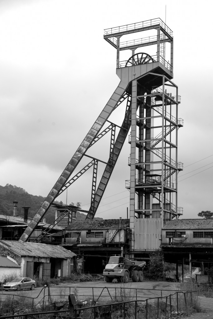 Pozo San Inocencio de Minas de Figaredo. Mieres. Asturias 2016