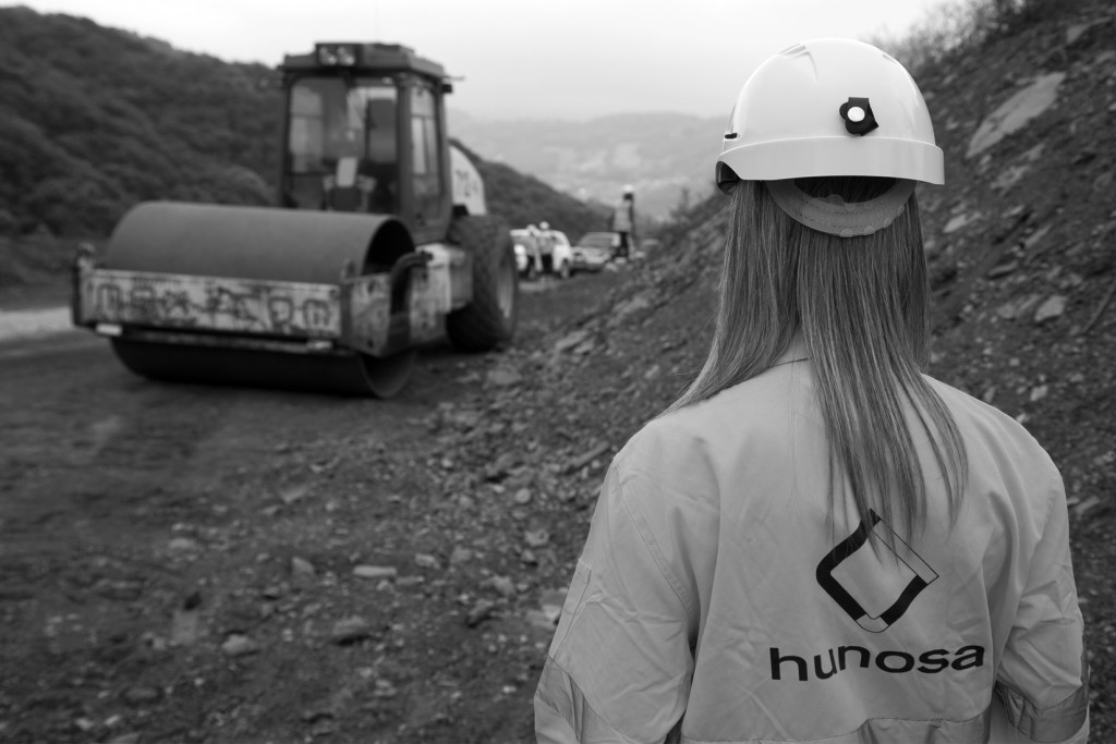 Desmonte de la escombrera de Minas de Figaredo. Mieres. Asturias 2016