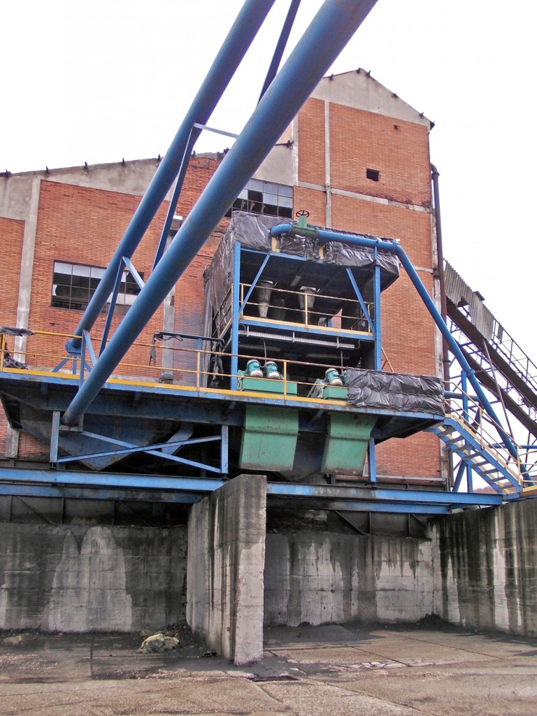 Lavadero de Valdelabarcena, de Antracitas de Velilla. Velilla del Rio Carrion. Palencia. 2013