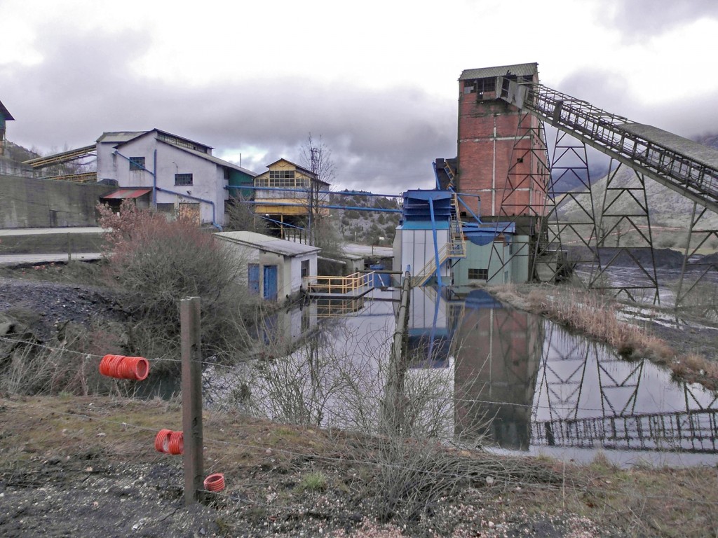 Lavadero de Valdelabarcena, de Antracitas de Velilla. Velilla del Rio Carrion. Palencia. 2013