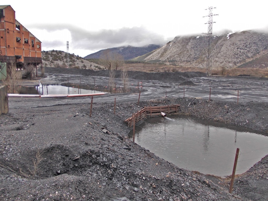 Lavadero de Valdelabarcena, de Antracitas de Velilla. Velilla del Rio Carrion. Palencia. 2013