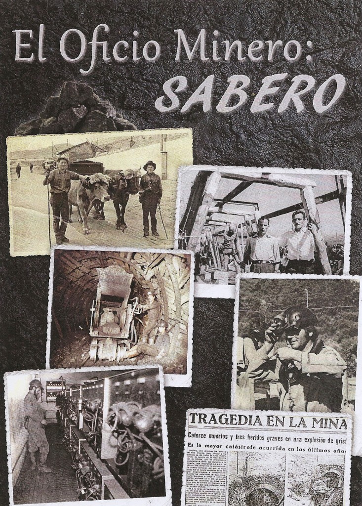 Portada del DVD El oficio minero: Sabero, de Eugenio Monesma. Huesca 2014