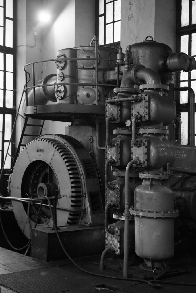 Sala de Maquinas del Pozo Soton. S.M.R.A. Asturias 2015