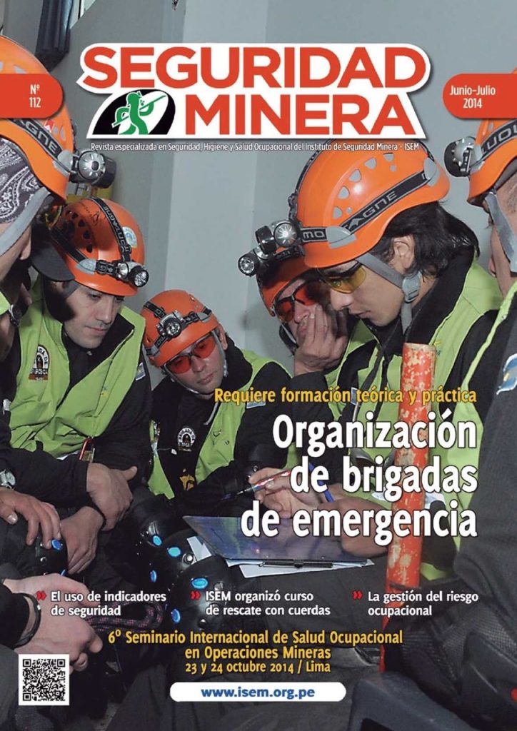 Revista Seguridad Minera. Número 112. Perú. 2014