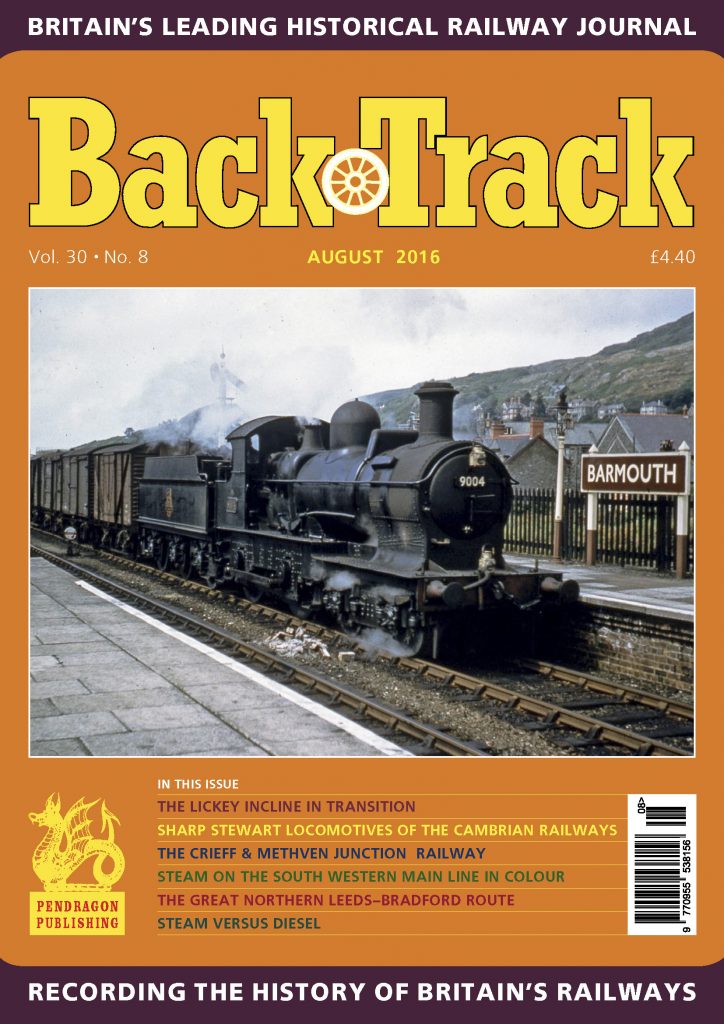 Portada de la revista Back Track. Agosto 2016