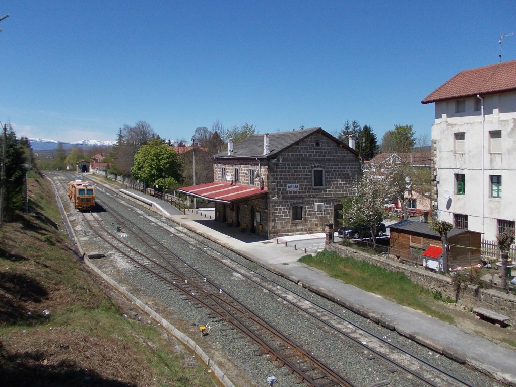 Estación de tren de Arija. Burgos 2013