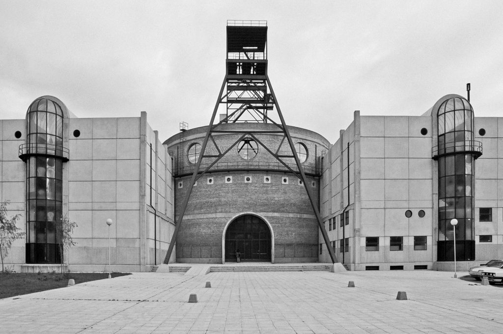 Inauguración del Museo de La minería y la Industria de Asturias. El Entrego. San Martín del Rey Aurelio. Abril 1994