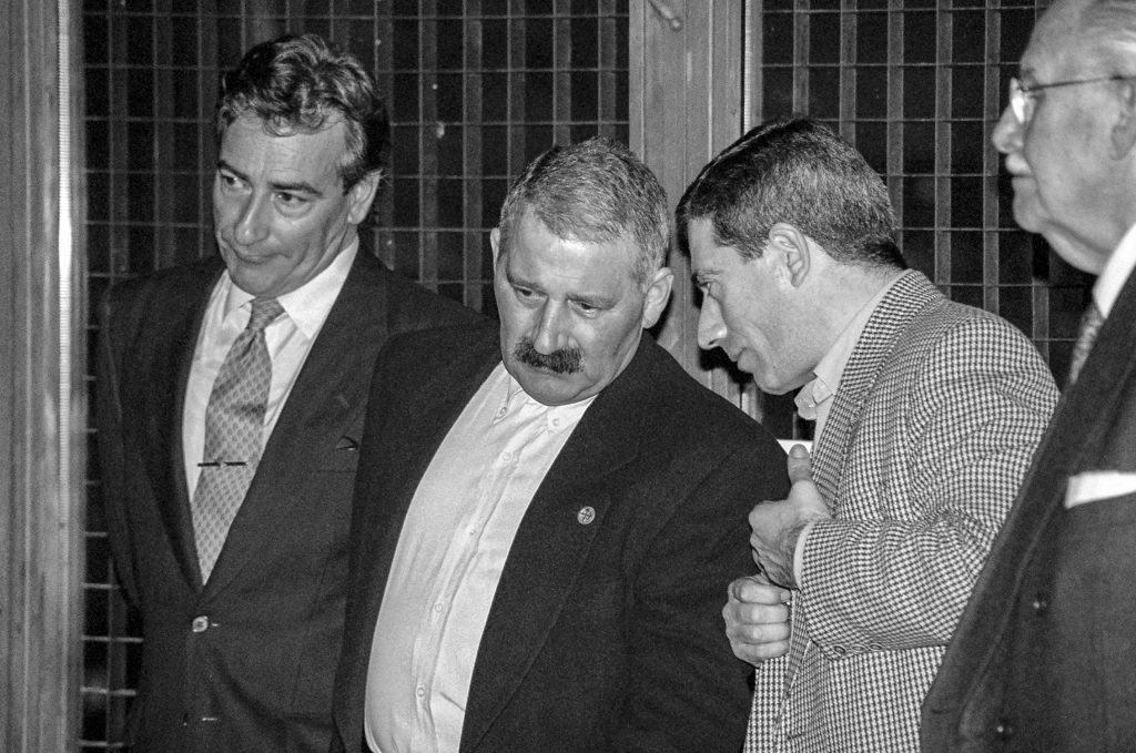 Discurso de autoridades el día de la inauguración del Museo de La minería y la Industria de Asturias. El Entrego. San Martín del Rey Aurelio. Abril 1994