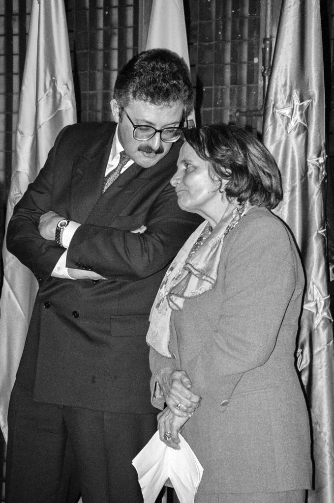 Discurso de autoridades el día de la inauguración del Museo de La minería y la Industria de Asturias. El Entrego. San Martín del Rey Aurelio. Abril 1994