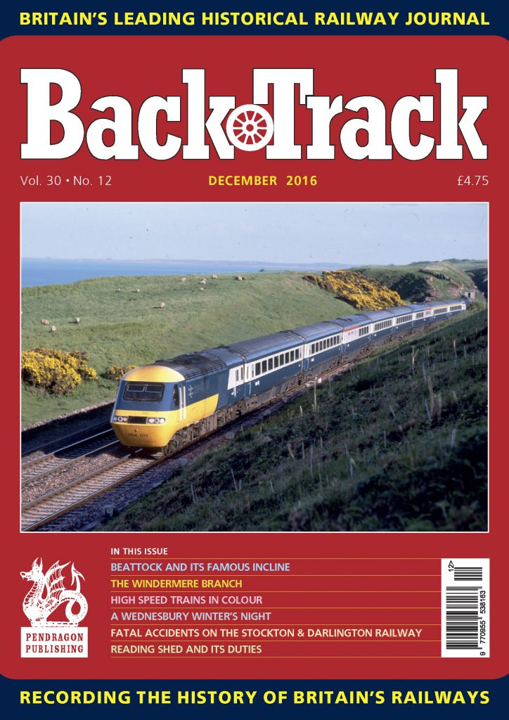 Portada de la revista Back Track.. Diciembre 2016