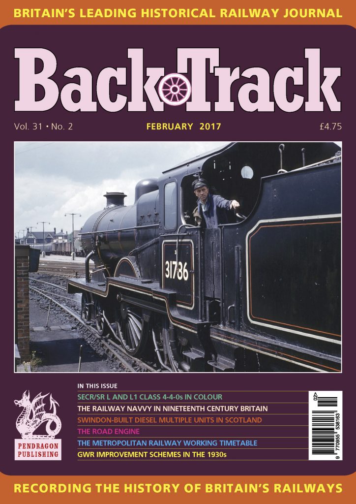 Portada de la revista Back Track. Febrero 2017