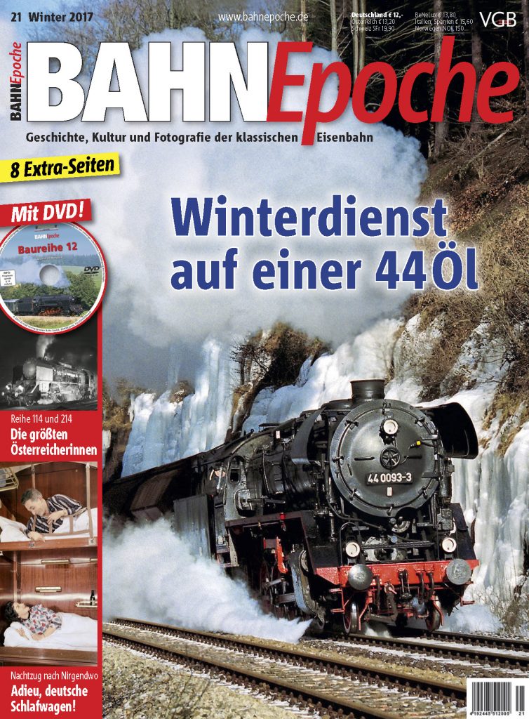 Portada de la revista Bahn Epoche. Invierno 2017