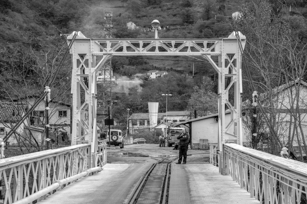 Puente de Rimoria, restaurado, en las instalaciones del Pozo Carrio. Laviana. Asturias 2016