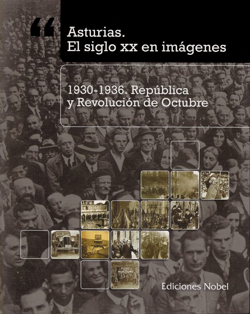 Portada del libro 1930-1936. República y Revolución de Octubre, de Ediciones Nobel. Asturias 2007