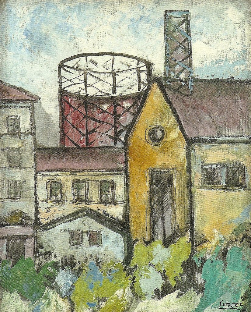 Cuadro “Sin título”, de Antonio Suárez. Asturias 1951
