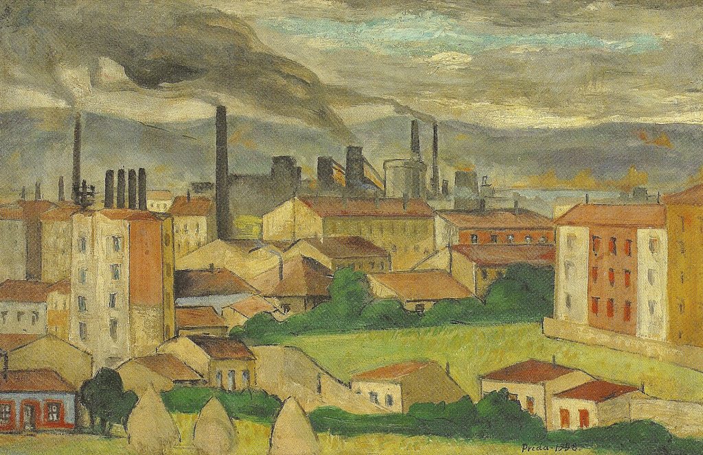Cuadro “Sin Título”, de José Prida. Asturias. 1958.