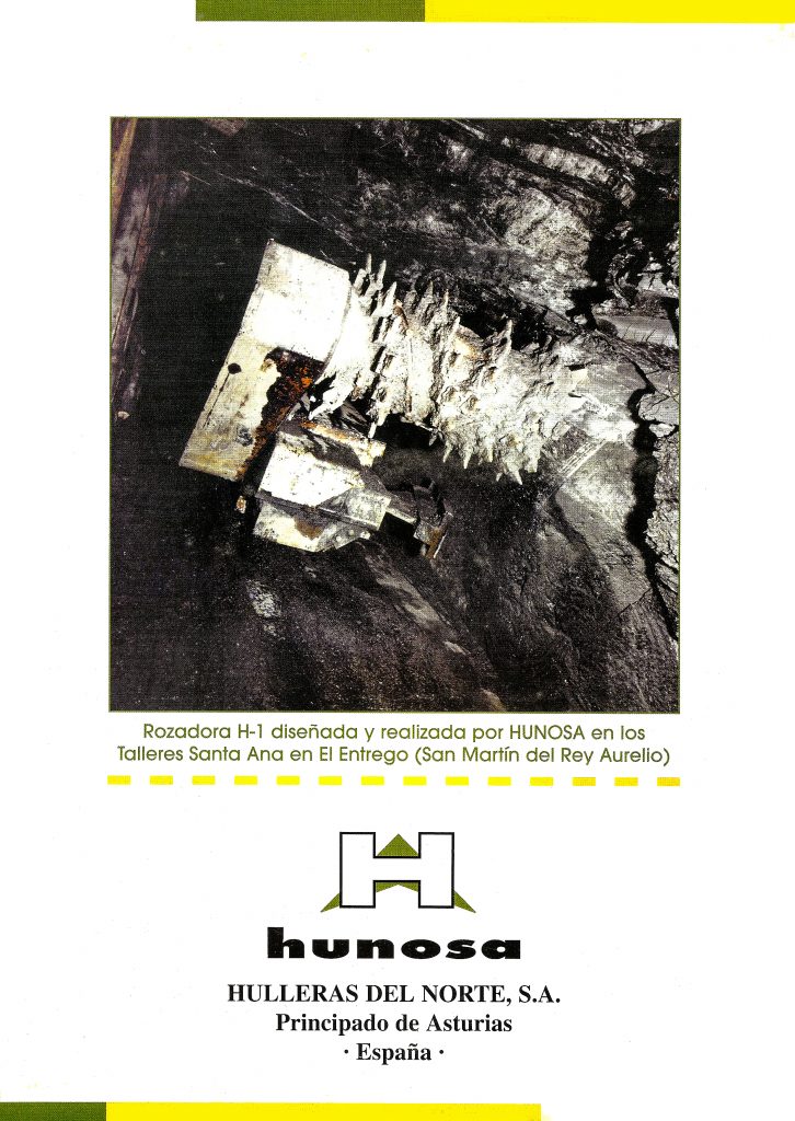 Folleto editado por Hunosa. Asturias. Año desconocido