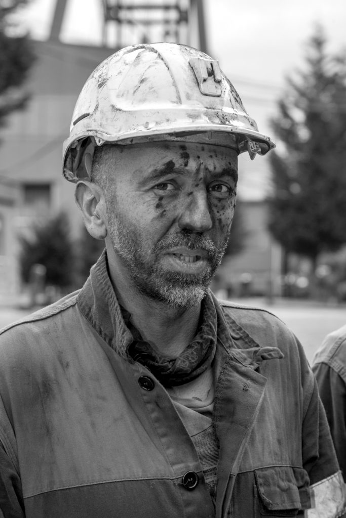 Minero del Pozo Carrio. Laviana. Asturias. 2016