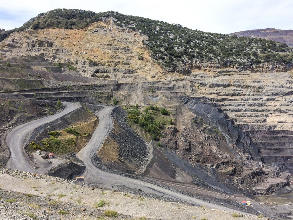 Corta Pastora, de la Hullera Vasco Leonesa. Santa Lucía de Gordón, León. 2017