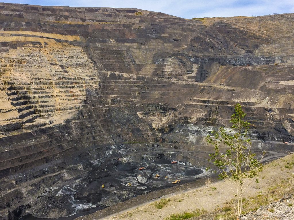 Corta Pastora, de la Hullera Vasco Leonesa. Santa Lucía de Gordón, León. 2017