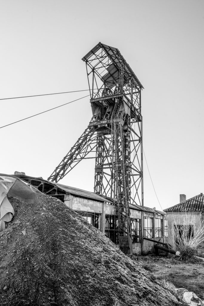 Parque de la minería del Pozo Julia. Fabero. León. 2017