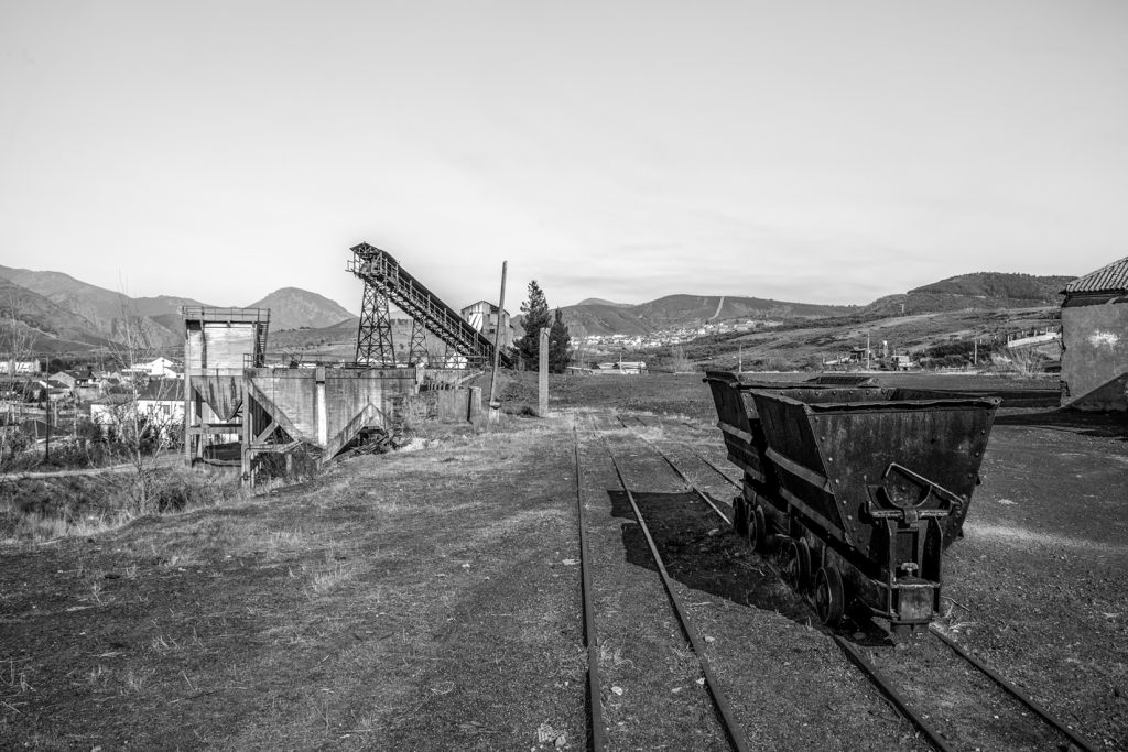Parque de la minería del Pozo Julia. Fabero. León. 2017